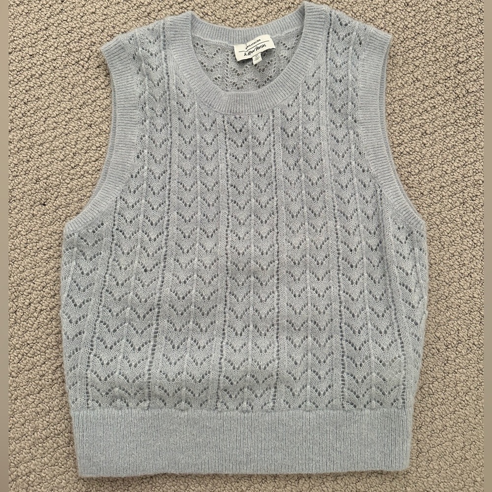 & Other Stories Gray-blue Sweater Vest